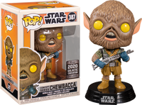 Star Wars Chewbacca Ralph McQuarrie Collection Funko POP! VInyl Figure (2020 Galactic Convention Exclusive )
