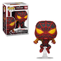 PRE ORDER Marvel Spiderman Miles Morales Striped S.T.R.I.K.E Suit Funko Pop! Vinyl