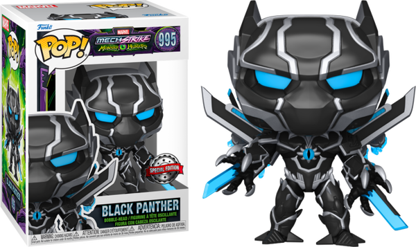 Marvel Mech Strike Monster Hunters Black Panther Funko Pop! Vinyl