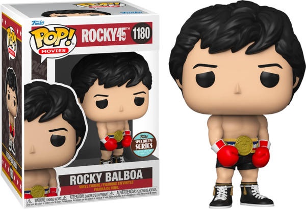 Rocky Balboa with Gold Belt 45th Anniversary Funko Pop! Vinyl