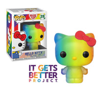 PRE ORDER Pride 2020 Rainbow Sanrio Hello Kitty Funko Pop! Vinyl Figure