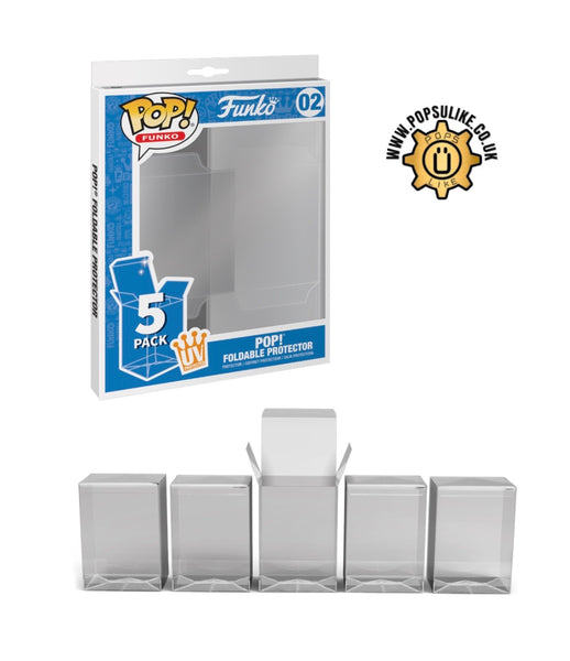 5 Pack Foldable Protectors Official Funko