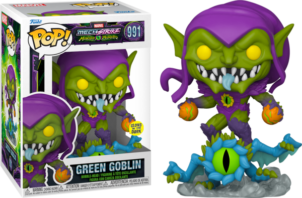 Marvel Monster Hunters Green Goblin Glow in the Dark Funko Pop! Vinyl