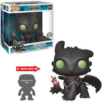 How To Train Your Dragon Toothless 10 Inch Funko Pop Vinyl Figure Special Edition Exclusive #686