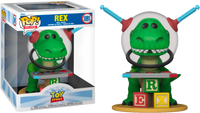 Disney Toy Story Rex With Blocks Funko Pop Vinyl Deluxe