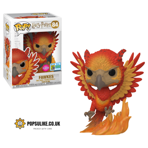 Harry Potter Flocked Fawkes Funko Pop Vinyl Summer Convention Exclusive
