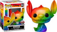 Pride Rainbow Disney Stitch Diamond Glitter Funko Pop! Vinyl