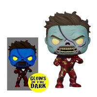 PRE ORDER Marvel What If…? Zombie Iron Man Glow in the Dark Funko Pop! Vinyl
