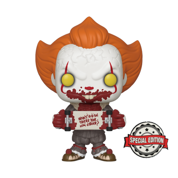 IT Chapter 2 Pennywise With Skateboard Funko Pop Vinyl Special Edition