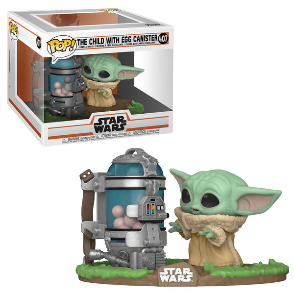 Star Wars The Mandalorian Child with Canister Funko Pop! Vinyl