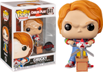 Child’s Play 2 Chucky With Giant Scissors And Jack In A Box Funko Pop Vinyl Figure