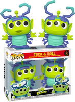 Disney Pixar Alien Remix Tuck And Roll 2 Pack Funko Pop Vinyl