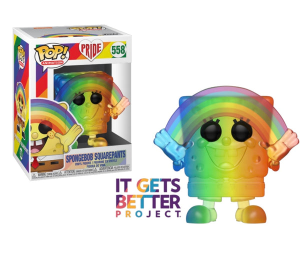 PRE ORDER Pride 2020 Rainbow Spongebob Squarepants Funko Pop! Vinyl Figure