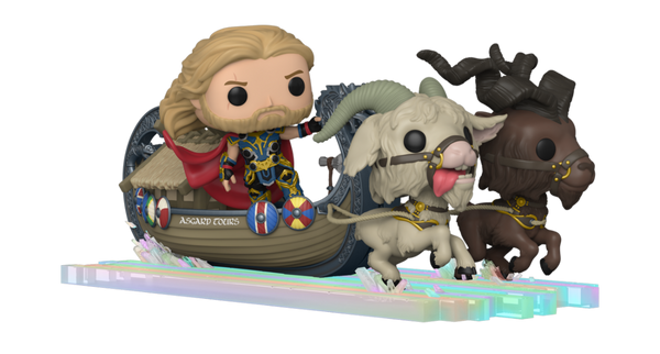 PRE ORDER Thor Love And Thunder Thor With Goat Boat Funko Pop! Vinyl Ride