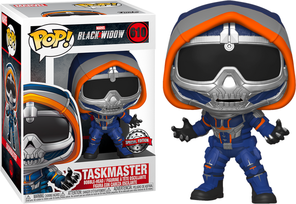 Marvel Black Widow Taskmaster With Claws Funko Pop Vinyl Figure Special Edition Exclusive