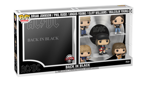ACDC Back In Black Funko POP Albums Deluxe
