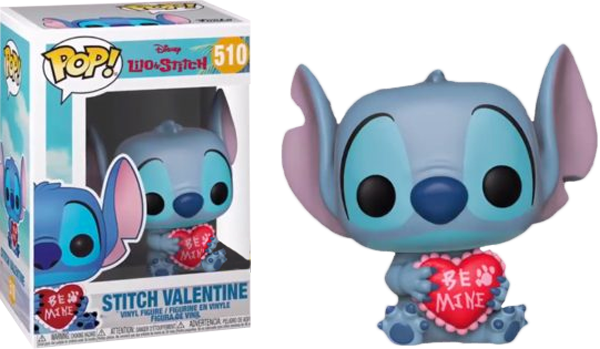 Lilo And Stitch Stitch Valentine Funko Pop Vinyl Figure Disney Collection
