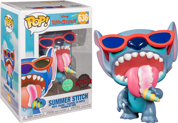 Lilo And Stitch Summer Stitch Scented Funko Pop Vinyl Figure Disney Special Edition