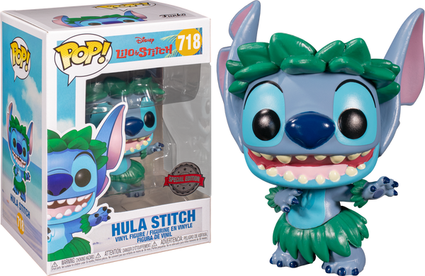 Lilo And Stitch Stitch In Hula Skirt Funko Pop Vinyl Figure