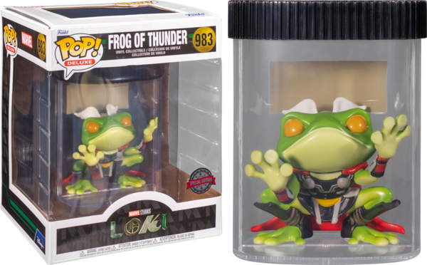 Loki 2021 Frog of Thunder Deluxe Funko Pop! Vinyl