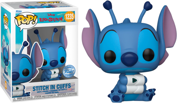 Lilo & Stitch Stitch in Cuffs Funko Pop! Vinyl Disney