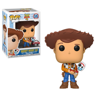 Toy Story 4 Sheriff Woody Holding Forky Funko Pop Vinyl Special Edition #535